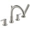 Delta 4-hole 8-16" installation Hole Deck-Mount with Diverter Tub Filler Faucet, Stainless T4759-SS - alternate 1